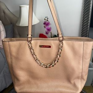 This taupe Michael Koran bag
